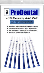 ProDental teeth whitening gel syringe 3ml for precise application