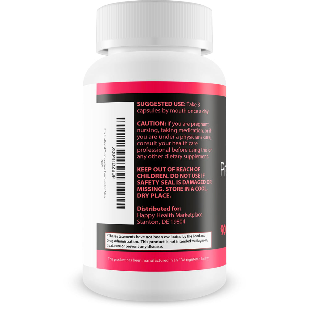 Close-up of Pro EroBoost capsules for daily use