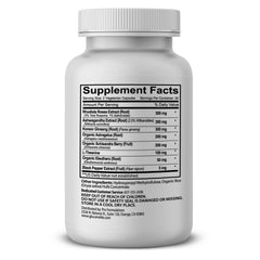 Pro Formulations MD Adaptogen Elite capsules on a desk for calm focus throughout the day.