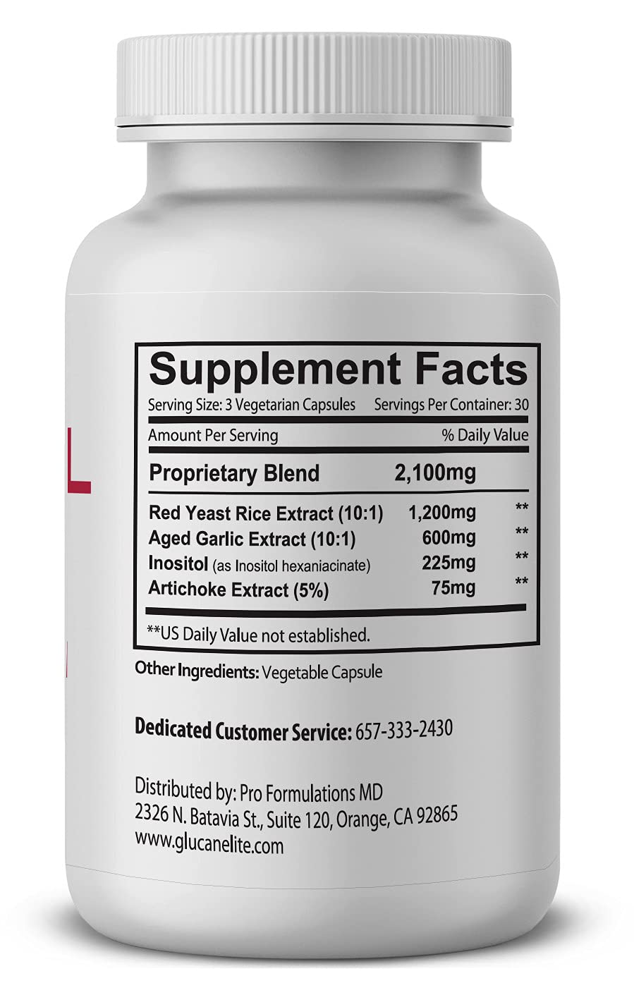 Cholesterol Elite ingredients: red yeast rice and aged garlic extract for dual-action support