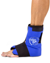 Pro Ice ankle-foot ice wrap demonstrates conforming design for targeted cooling relief.