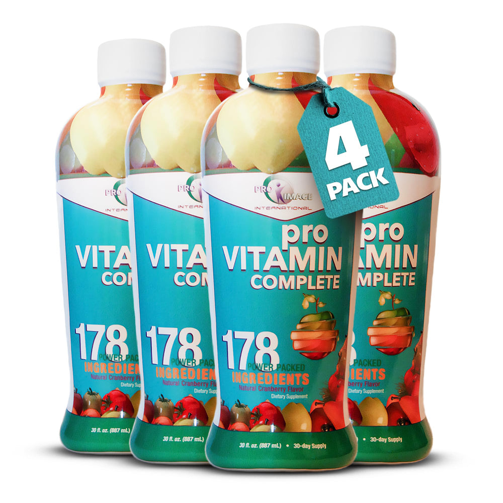 Pro Image International Pro Vitamin Complete bottle front for daily nourishing support.