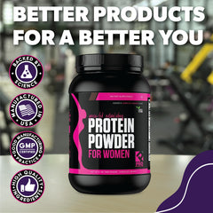 2lb tub on kitchen counter highlights grass-fed, rBGH-free protein