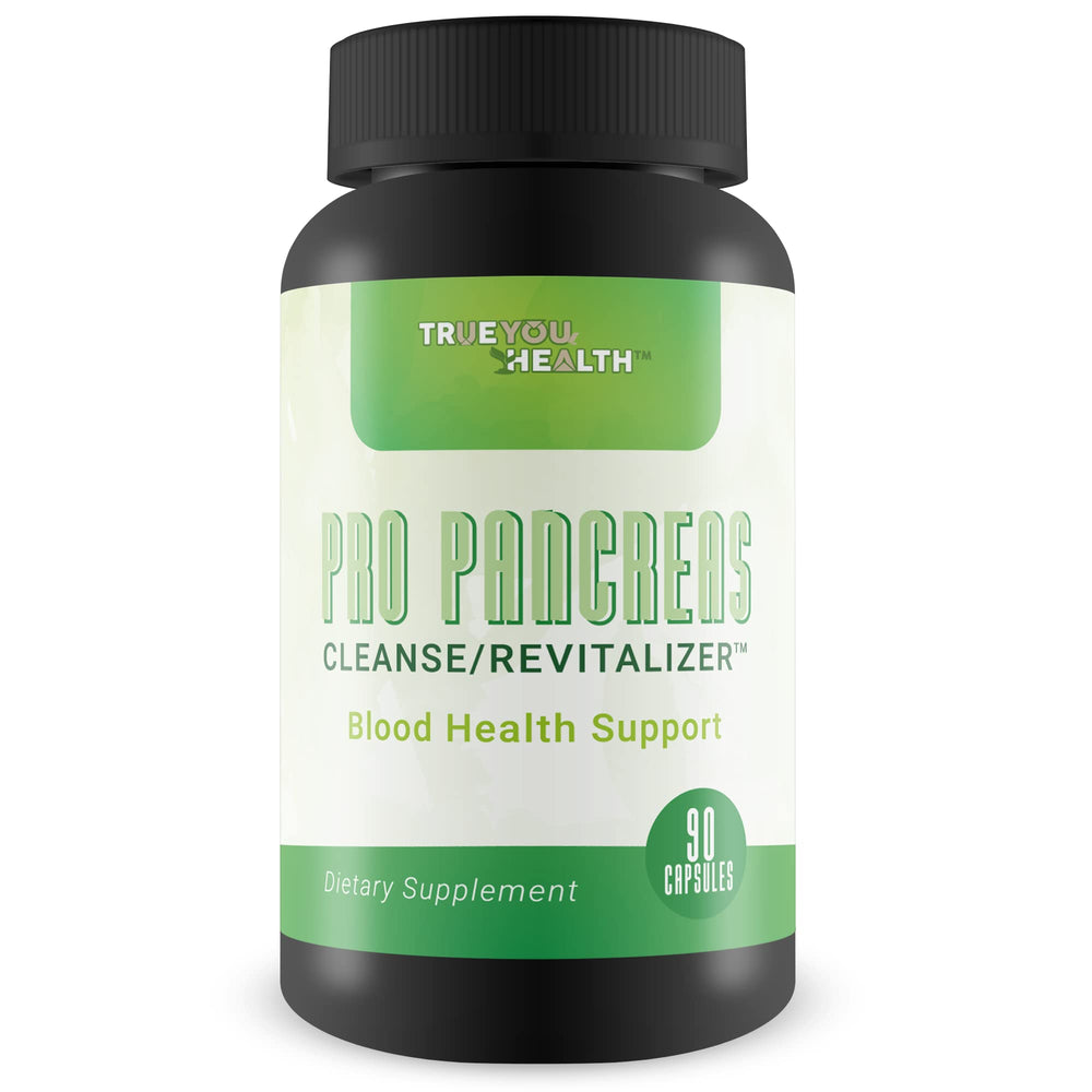 Pro Pancreas Cleanse bottle pour supports easy daily dosing.