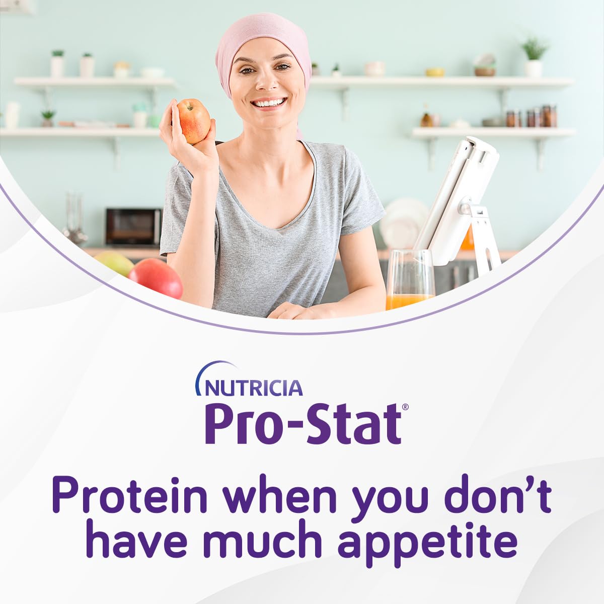 Pro-Stat 30 oz bottle nutrition facts focusing on calories and sugar.