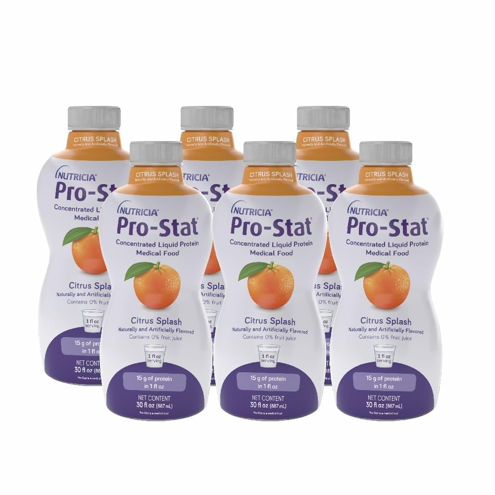 Pro-Stat Concentrated Liquid Protein Citrus Splash bottle for convenient protein anytime