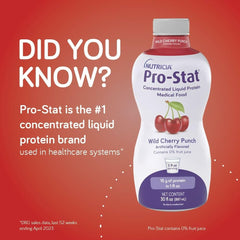 Pro-Stat gluten-free and lactose-free label for dietary needs.