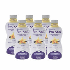 Pro-Stat Vanilla bottle front view with high protein formula