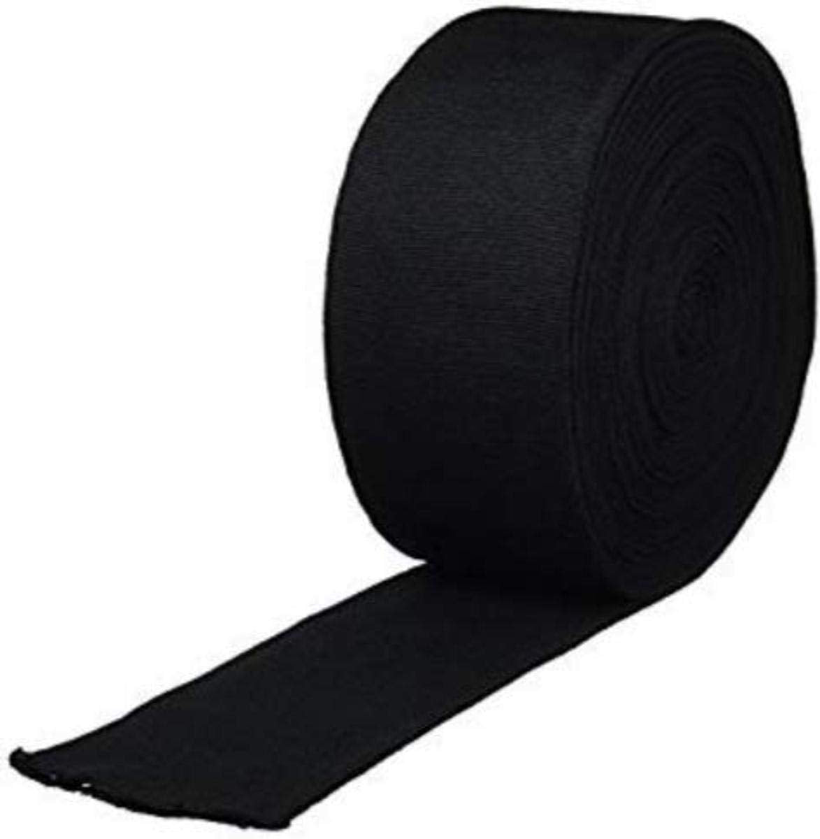 PRO tubular knit compression bandage—black 11 yd roll—to secure padding and stay cool.