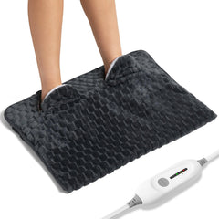 PROALLER electric foot warmer with soft-flannel outer for cozy warmth