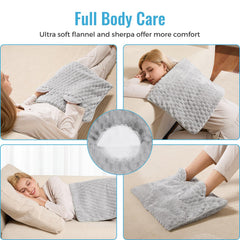 PROALLER foot warmer with 10 ft cord for flexible room use.