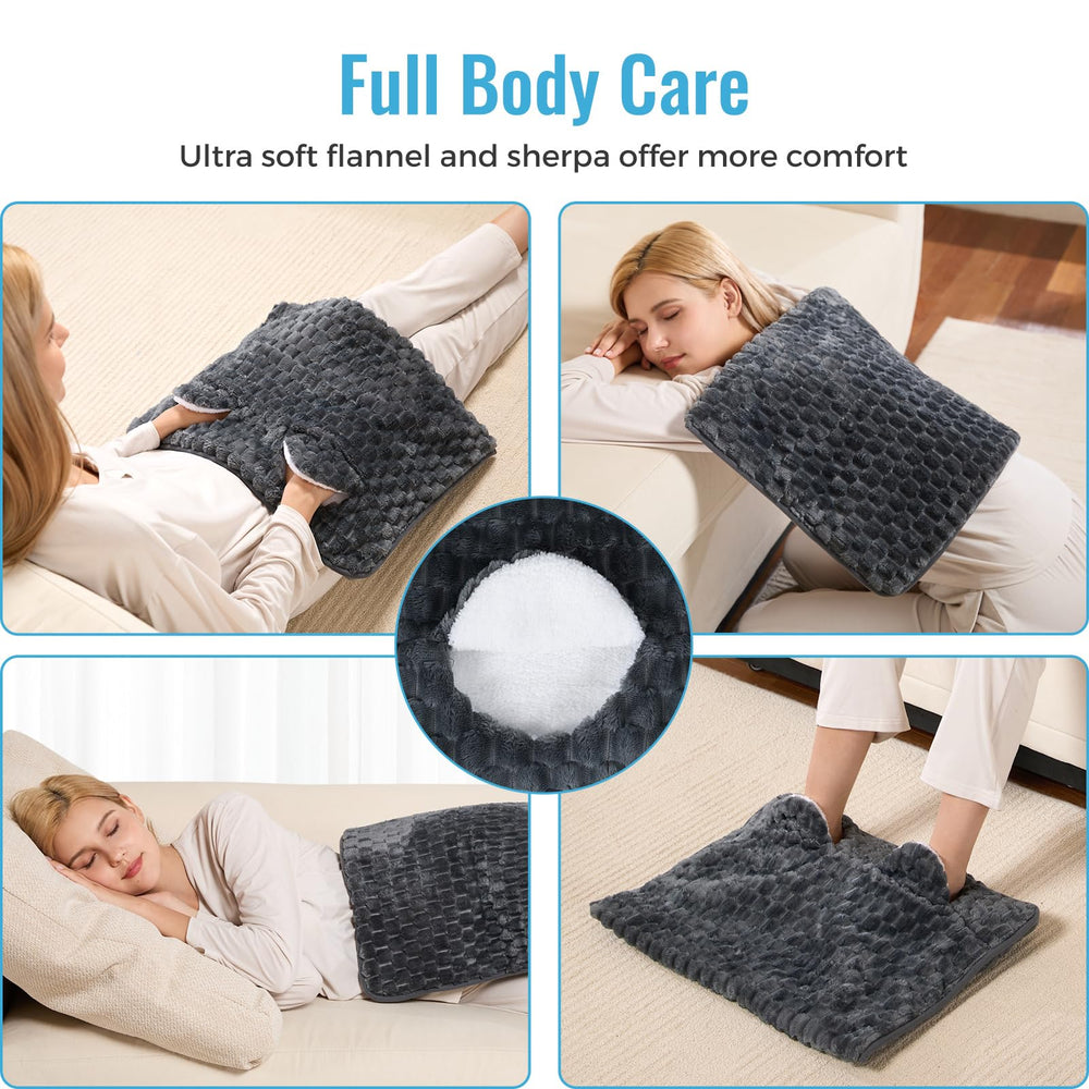 PROALLER foot warmer features a 10ft cord for flexible placement
