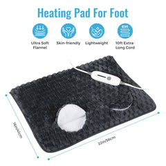 PROALLER foot warmer in use on sofa for desk or lounge warmth