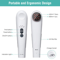 PROALLER portable red-light therapy handheld for on-the-go relief