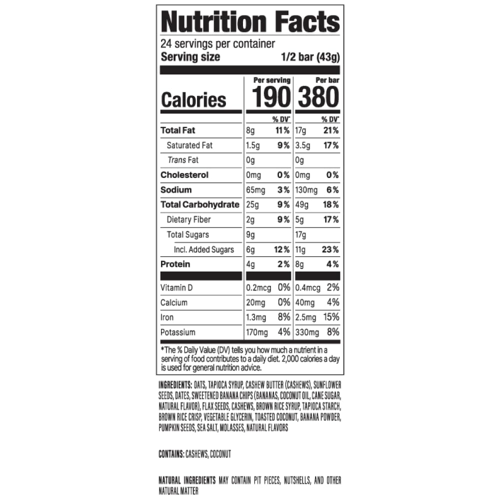 PROBAR MEAL Bar Banana Nut Bread provides on-the-go energy for active days.