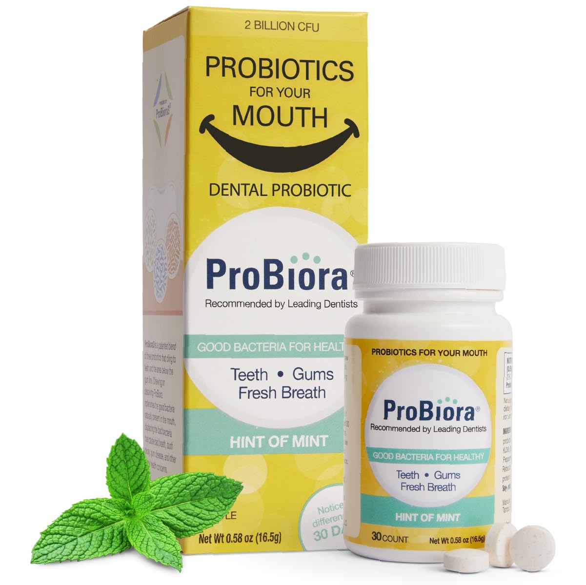 ProBiora Balance bottle pour supports daily gum and tooth balance