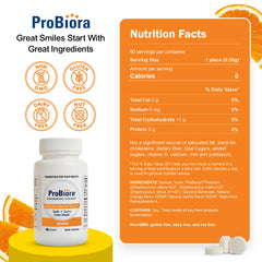 Mouth bacteria balance supported by ProBiora Health probiotics.