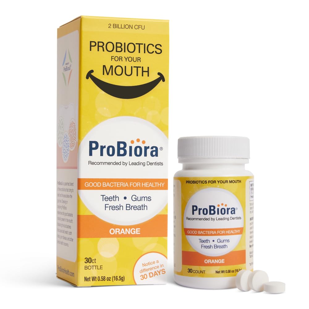 Close-up of ProBiora tablet texture and blend