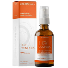 proBLENopathy HGH spray bottle front view for quick daily energy support