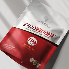 ProBoost Thymic Protein A packets convenient sachets for on-the-go wellness.