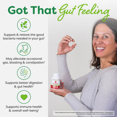 Probulin Colon Support packaging exterior reflects new look and same product.