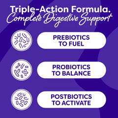 Probulin Mood Probiotics manufactured in USA label close-up