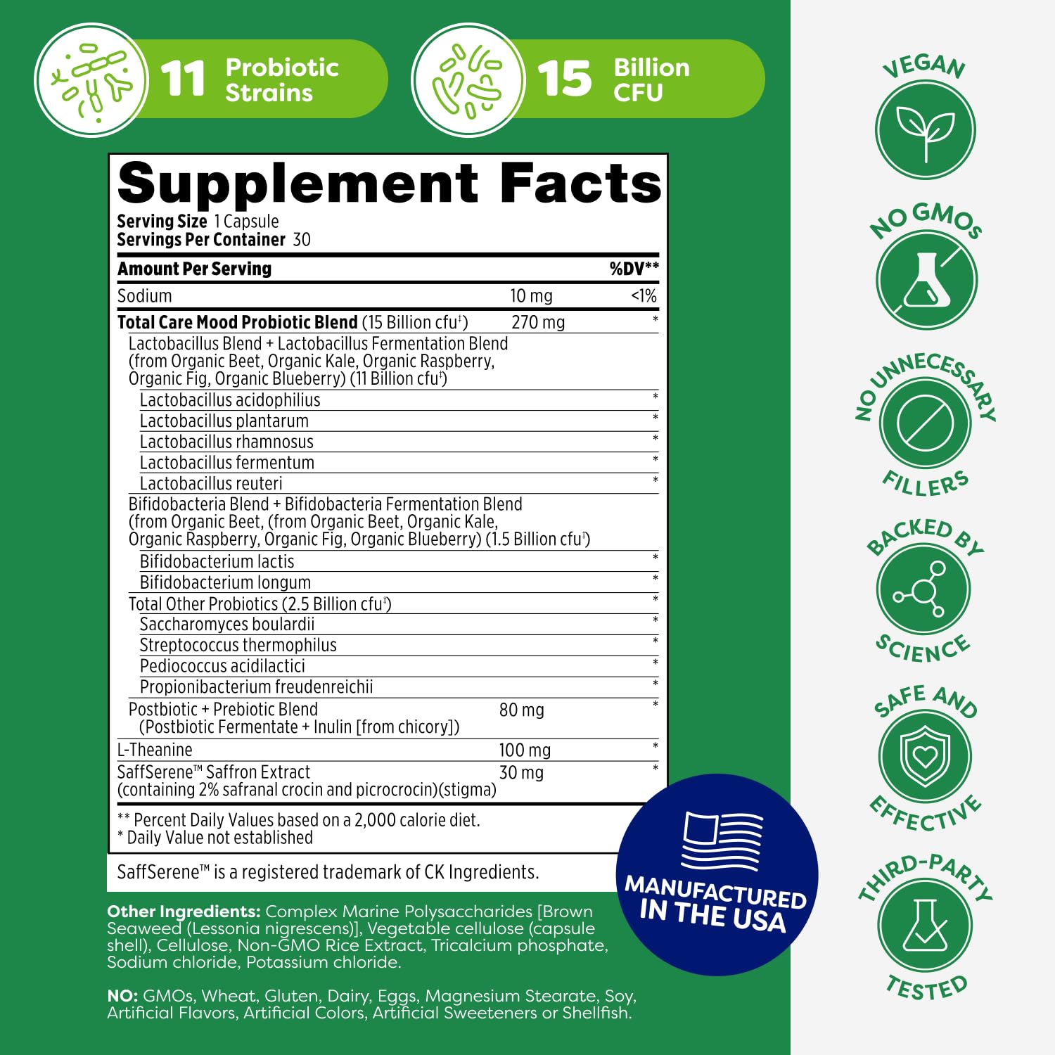 Probulin Mood Probiotics for women use daily ritual