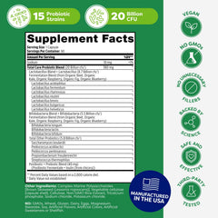 Probulin Total Care vegan capsules designed for dairy-free, gluten-free use