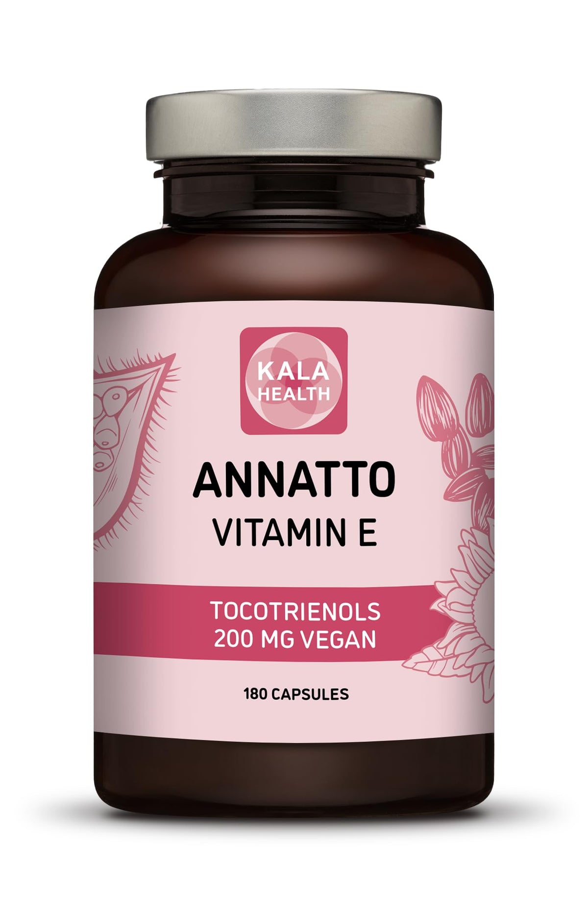 Procapsin Annatto Tocotrienols bottle—vegan vitamin E with antioxidant support.