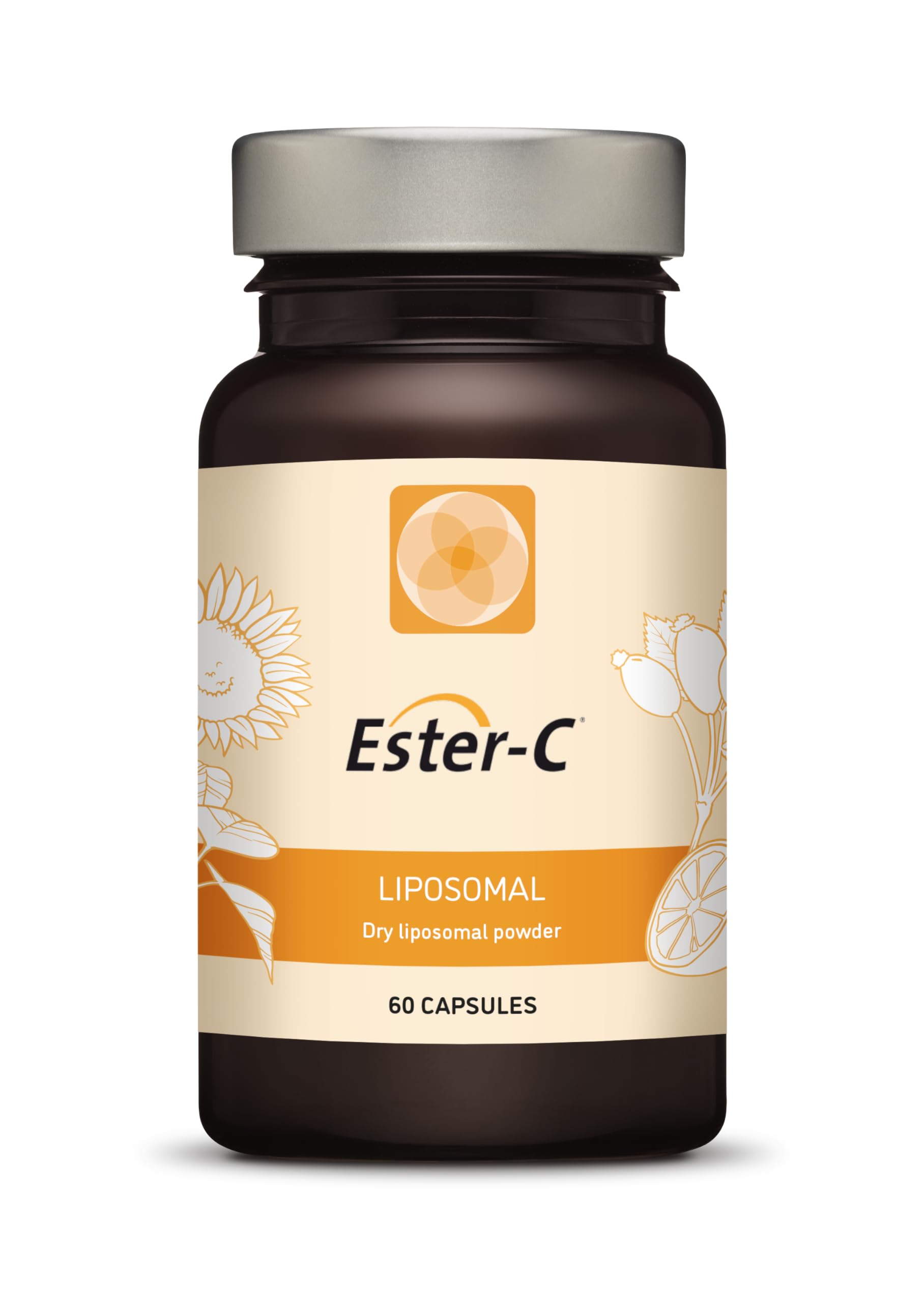 Procapsin Liposomal Ester C bottle pour shows convenient daily serving