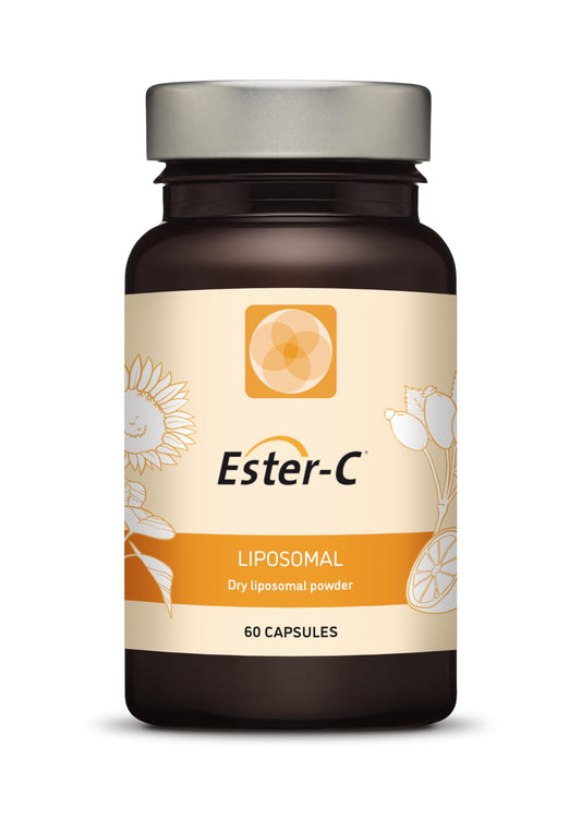 Procapsin Liposomal Ester C bottle pour shows convenient daily serving