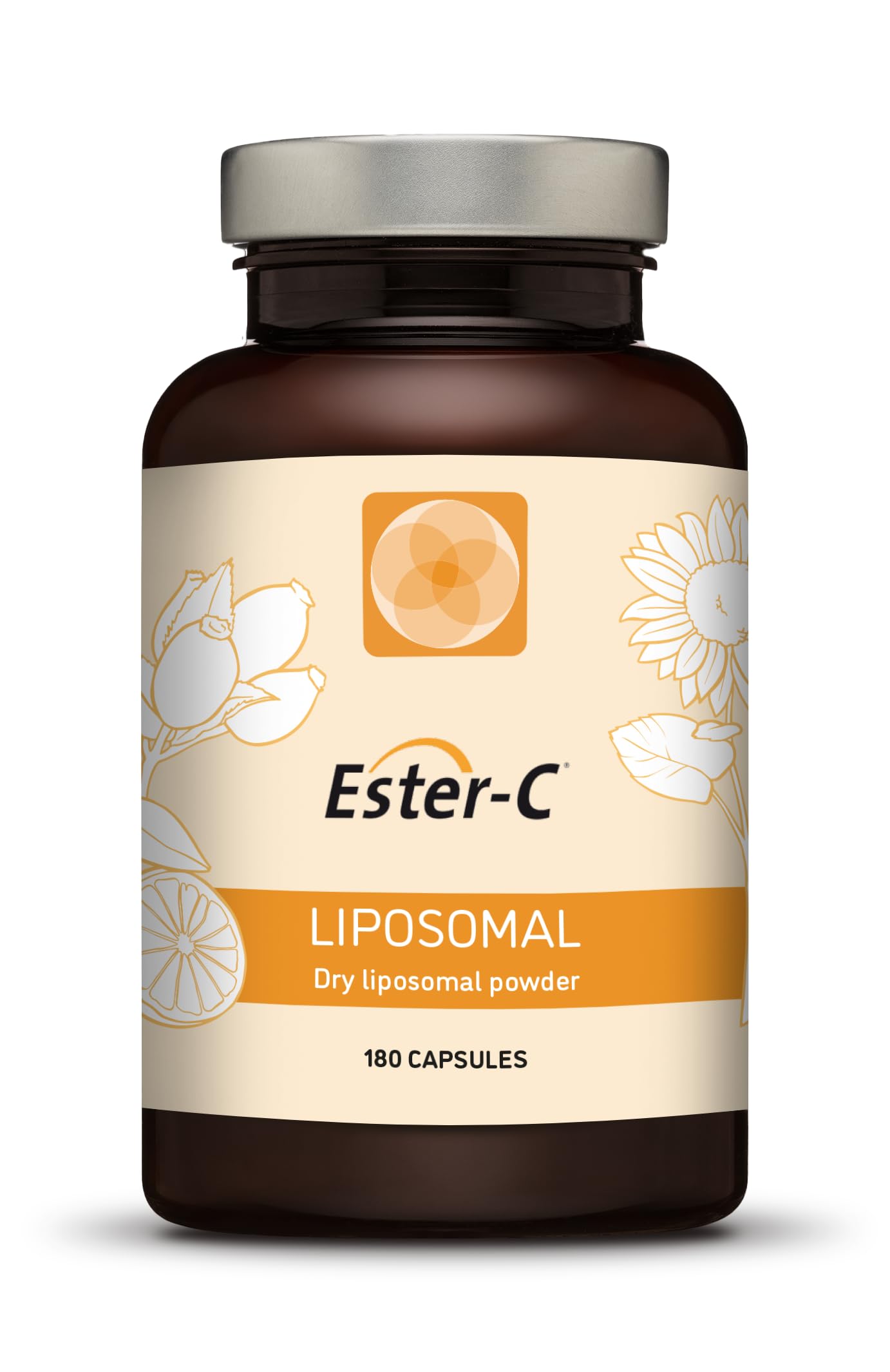 Procapsin Liposomal Ester bottle with easy-to-absorb capsules for daily Vitamin C support