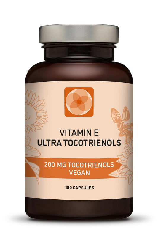 Procapsin Ultra Tocotrienol 200mg bottle supports daily wellness with a vegan tocotrienol blend.