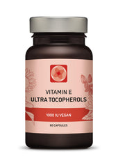 Procapsin Vitamin E 1000 IU bottle showing high-potency tocopherols for daily support.
