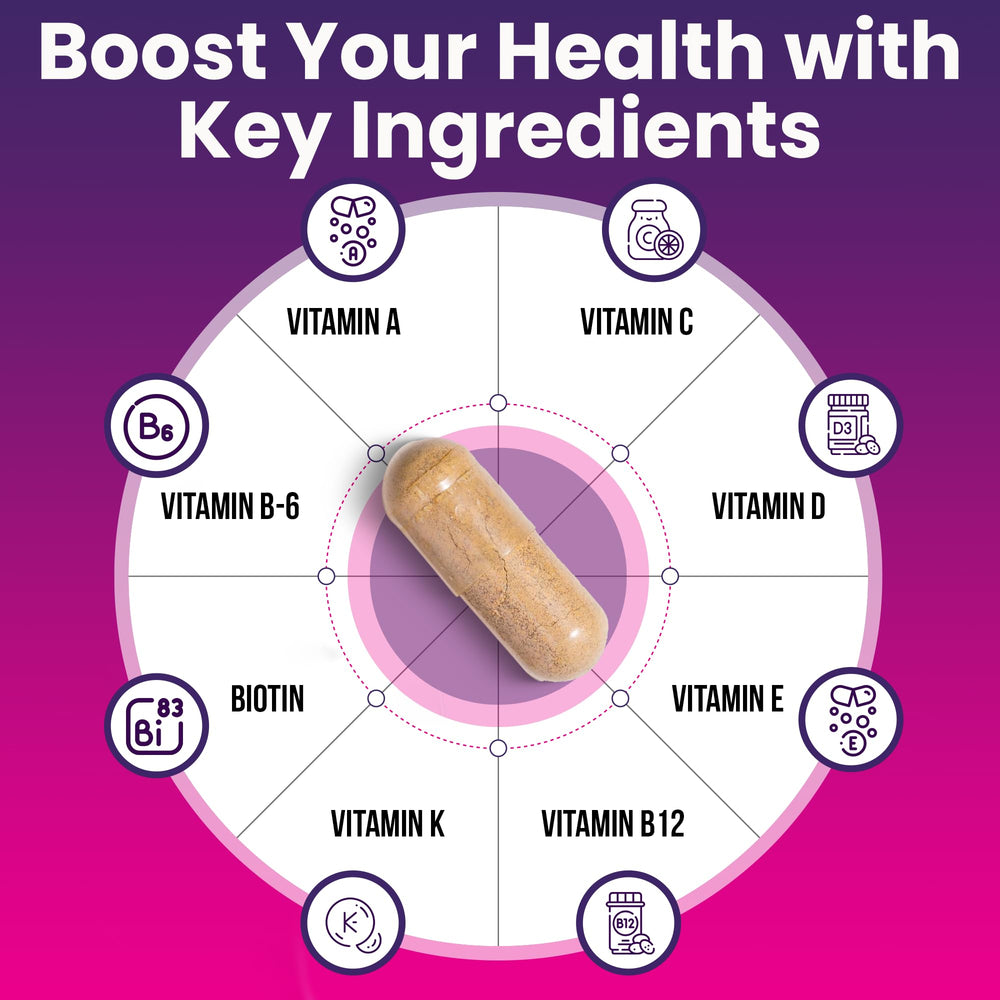 ProCare Health label shows gluten-free and no artificial colors