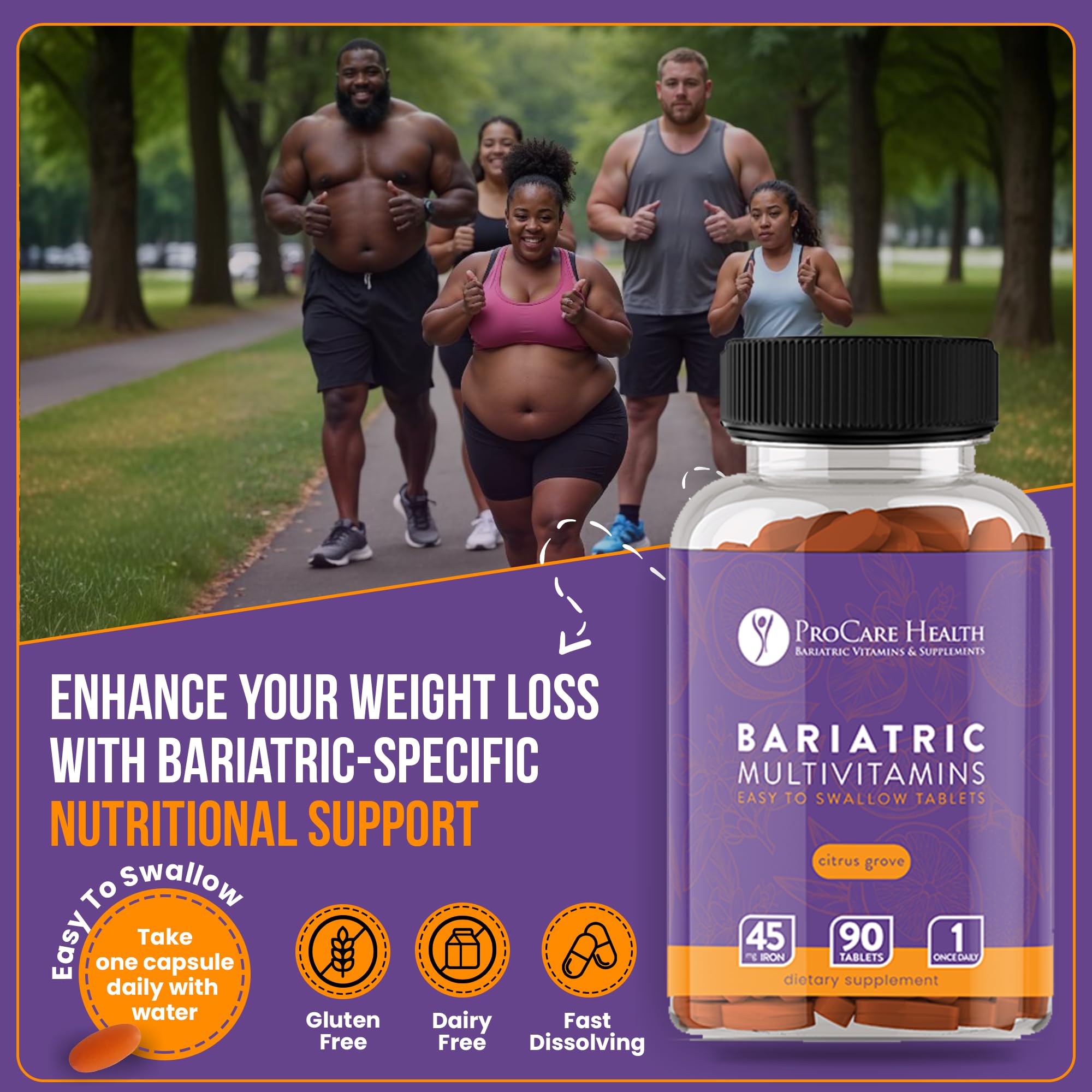 ProCare Health bariatric formula tailored for gastric bypass and sleeve patients