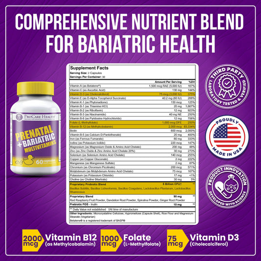 Capsules closeup shows iron and folate content for prenatal care.