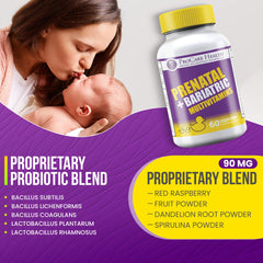 Packaging on shelf communicates easy-to-swallow design for busy moms.