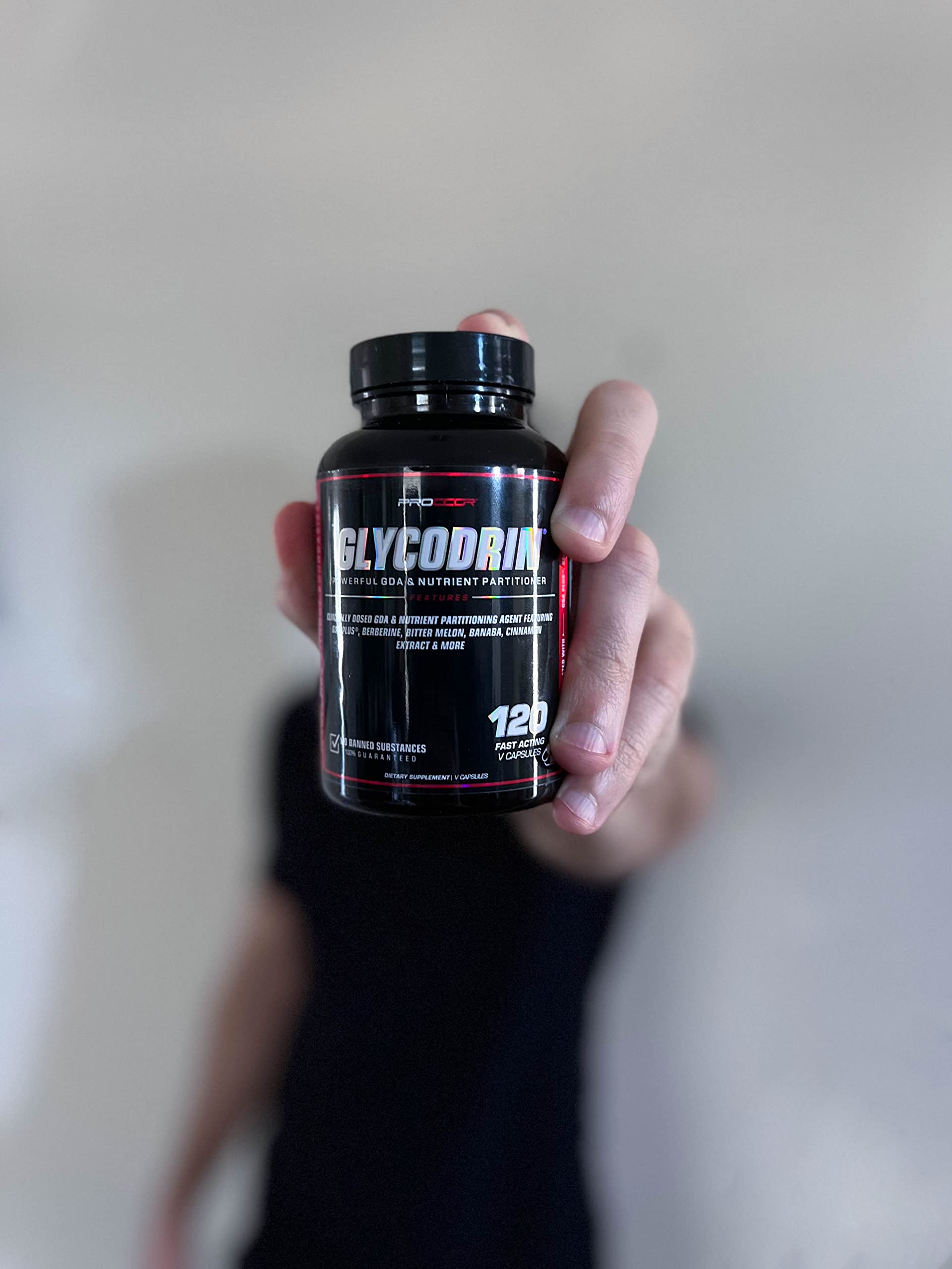 PROCCOR Glycodrin panax ginseng feature indicating adaptogenic blend