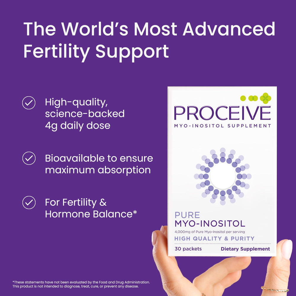Proceive Myo-Inositol dissolving in water to show quick mixability for easy daily use.