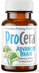 Procera Advanced Brain bottle front view for on the go memory support