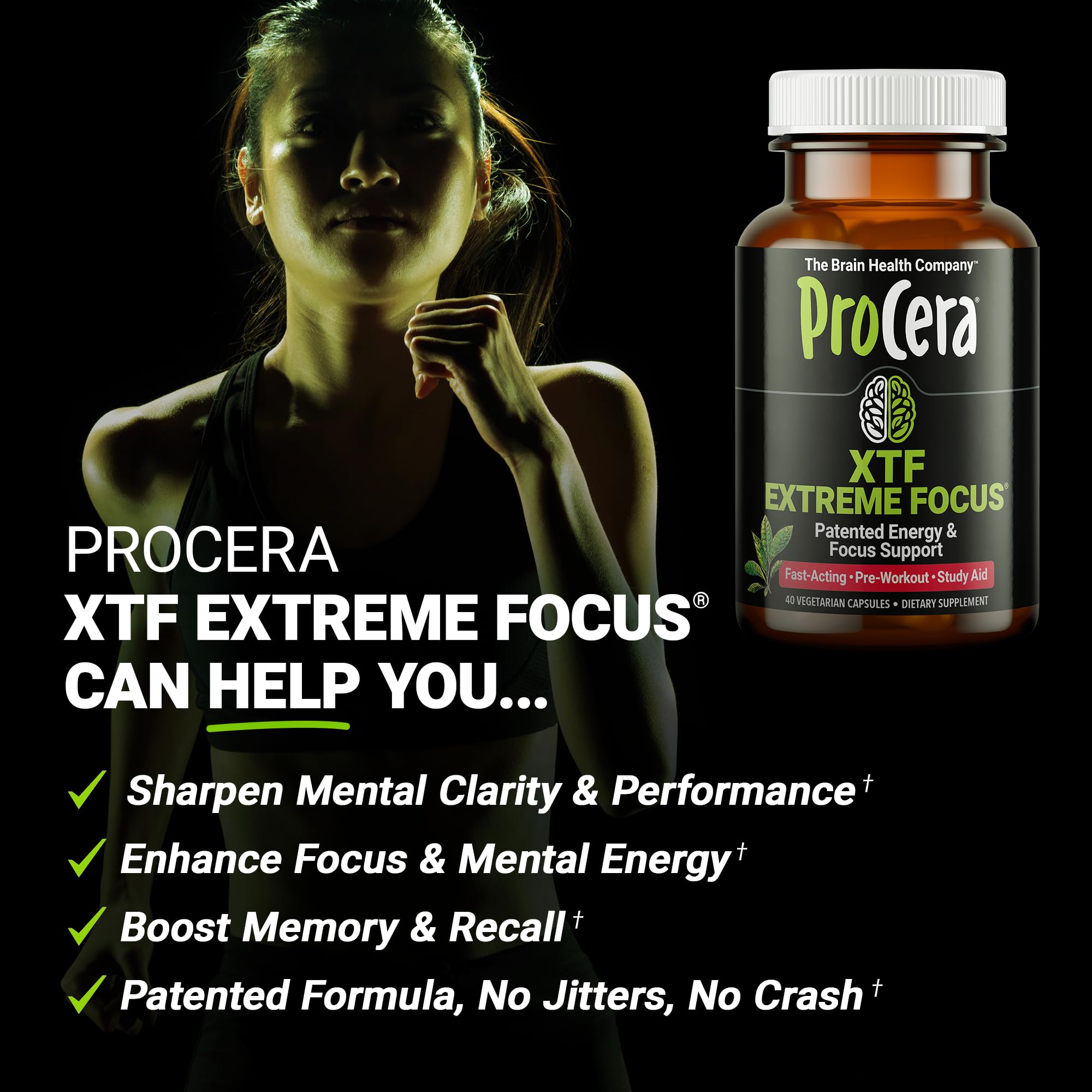 Procera XTF serving spoon suggests measured daily dosage.