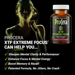 Procera XTF serving spoon suggests measured daily dosage.