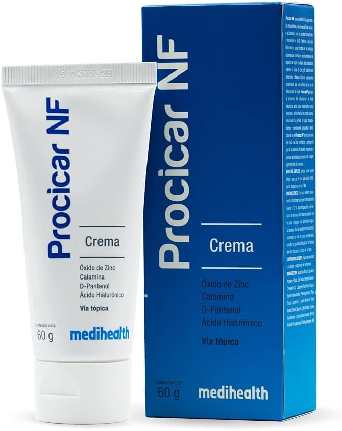 Procicar NF Scar Cream jar front view; supports healing and skin comfort.