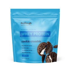 ProDough Gourmet Whey Isolate powder bag for smooth shakes
