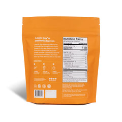ProDough Orange Cream scoop beside jar for quick protein boosts.