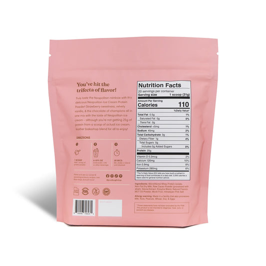 ProDough Whey Isolate with enzyme blend supports easy digestion in shakes