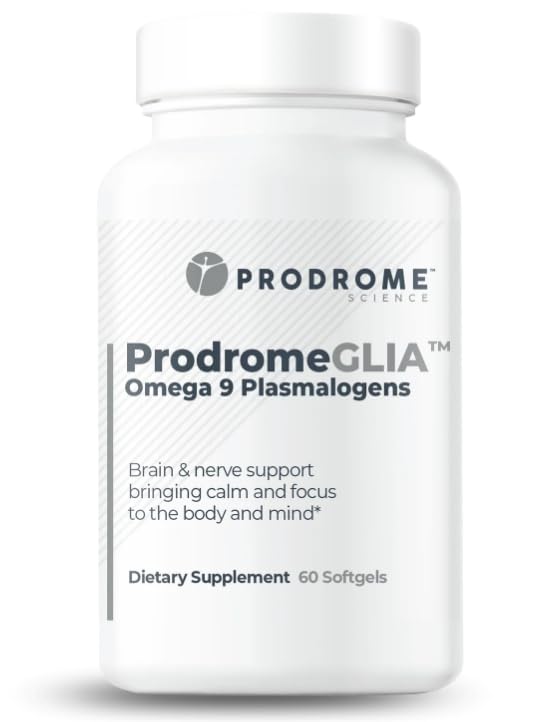 ProdromeGlia bottle front displaying premium packaging for lipid-focused brain support