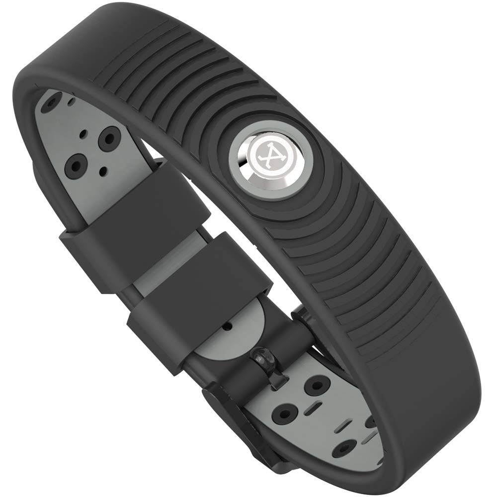 PROEXL 18 MAX bracelet close-up in black gray for everyday comfort