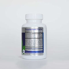 Professional Botanicals Adrenal Complex ingredients panel highlighting key botanicals and nutrients.